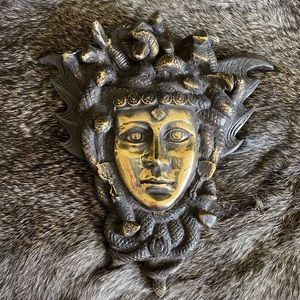 Head of Medusa Wall Plaque Art
